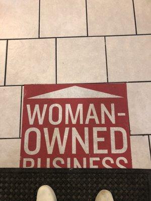 Woman owned business