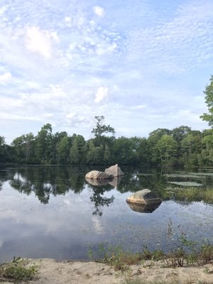 Rock Pond in Braintree Golf Course