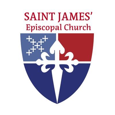 The crest of Saint James' Episcopal Church.