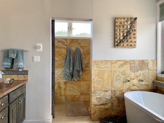 Beautiful master bath