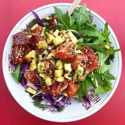 Tuna poke bowl