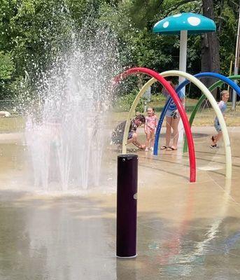 Fountain of Youth Spray Park -- FREE to the public Open Memorial Day Weekend to Labor Day Weekend 10am-7pm