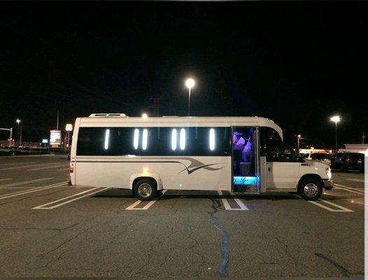 18-24 Passengers Party bus with Dance Pole