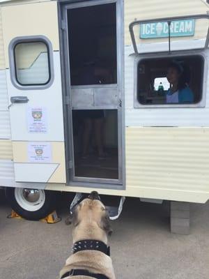 #IceCream please, from the ever so cute "Sallie's by the Shore."