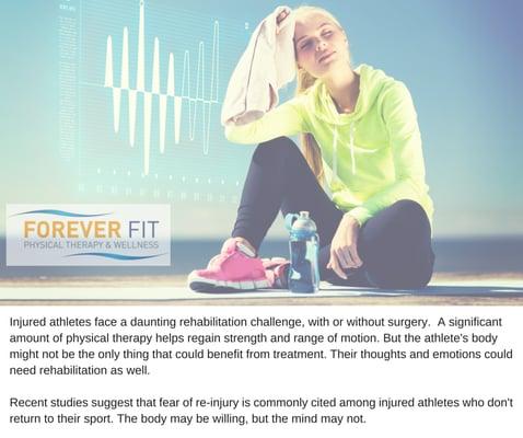 physical health + mental health = healthy athlete