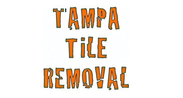 CALL 813-727-1478 For The Fastest and Cleanest Tile Removal Available!