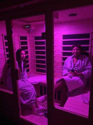 Infrared sauna