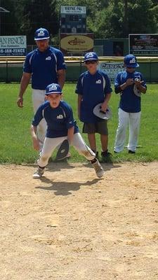 Proper fielding techniques.