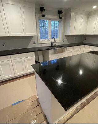 jet black granite