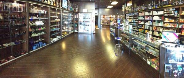 Clean and organized store. Smells good and a great vibe