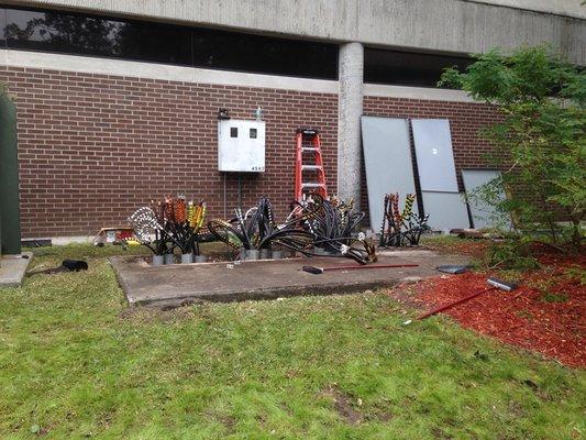 Exterior Switchboard Replacement - University of North Florida, December 2013