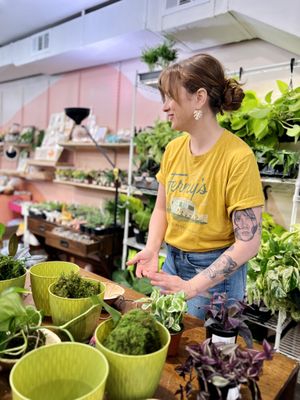 Kokedama Workshop with Kayla Stevens at Plant Haus Market