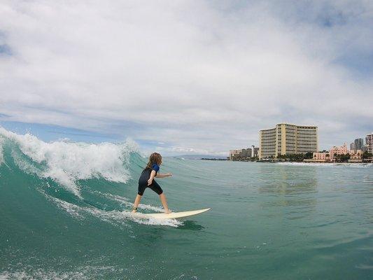 Honolulu surf school 