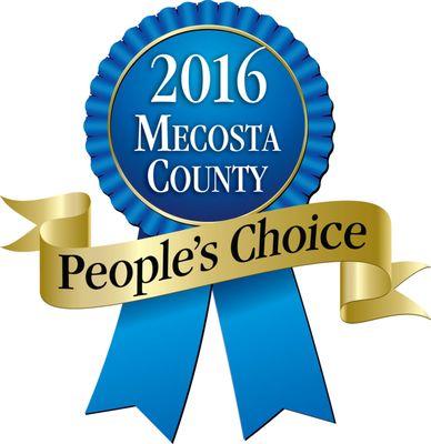 Voted Mecosta County's People's Choice Favorite Carpet Cleaner 2016 - Thank you to all our customers who voted!