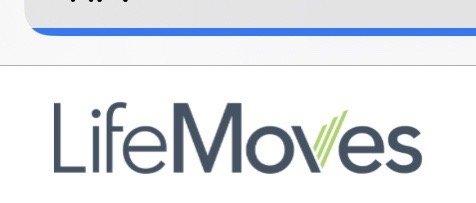 This is a picture of the organization logo for Life Moves!