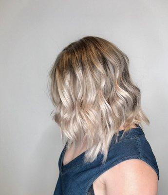 Rooted blonde!