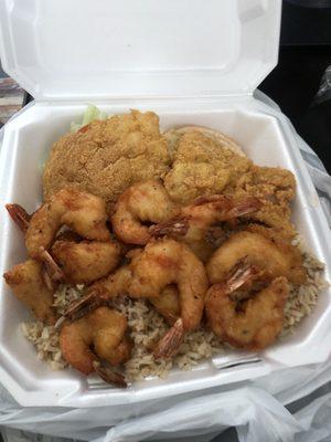 #6 Fish and Shrimp Combo