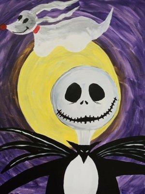 Paint night at the Riverside Elks Lodge is not just for the girls