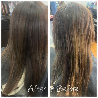 Keratin treatment