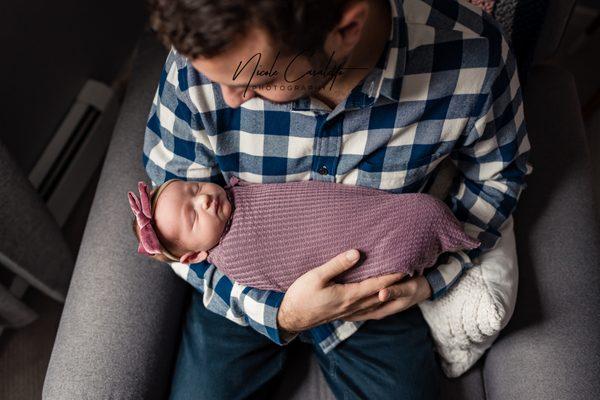 Newborn Lifestyle Session - Nicole Casaletto Photography