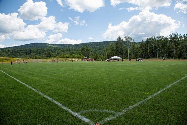 We are proud of our amazing facilities, including a FIFA regulation field known as the 'Field of Dreams!'