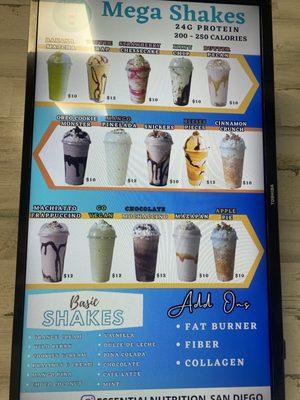 Mega shakes