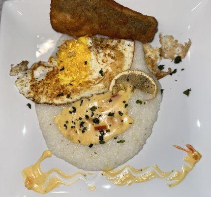 Fish and grits