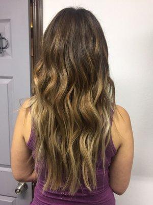 Freehand balayage by Nikky