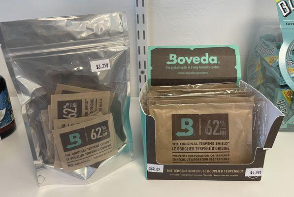 Boveda to keep product fresh in the desert heat