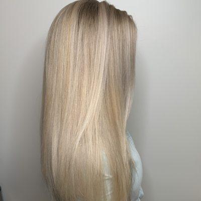 Beautiful highlight/balayage combo