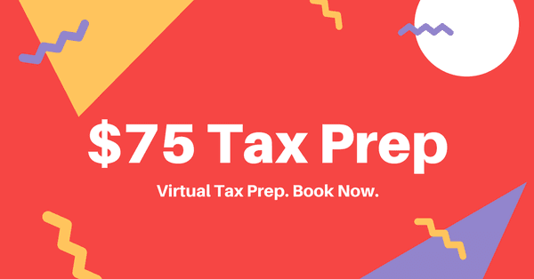 Basic Tax Prep Sale