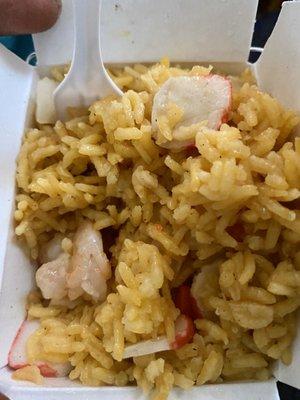 Seafood fried rice