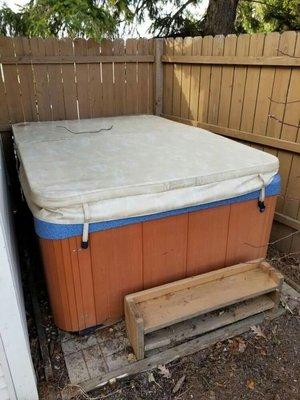 Hot tub Removal