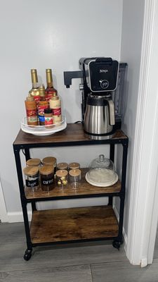 Coffee bar area