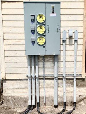 Meter installations