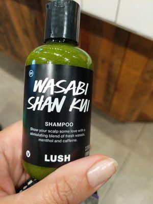 Wasabi Shan shampoo