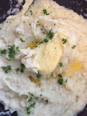 Garlic mash potatoes