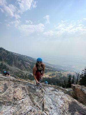 Rock climbing - Jackson Hole