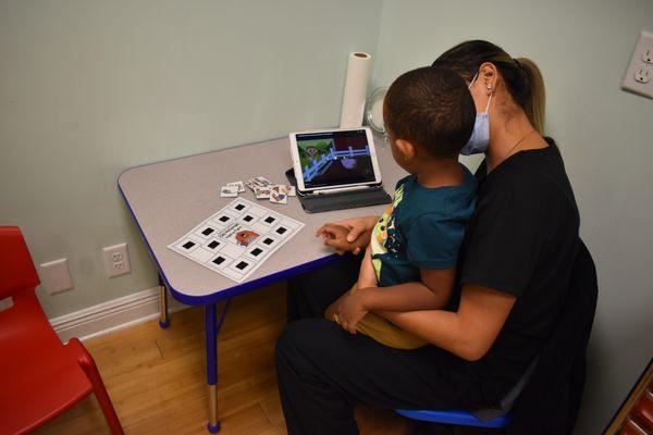 Speech Therapy utilizing Augmentative and Alternative Communication (AAC) -
Assistive Technology