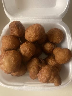 Small order of fried mushrooms