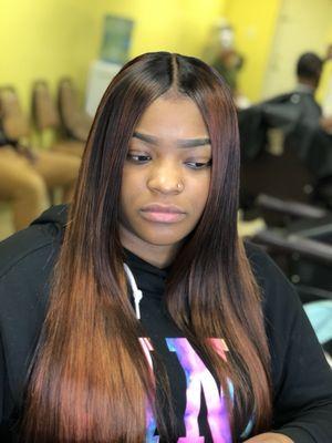 Closure by stylist Dee