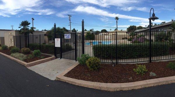 Silver City sparkling pool