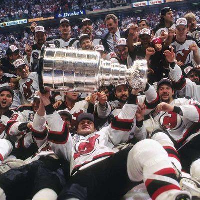 New Jersey Devils' Stanley Cup 1 of 3 in 1995.