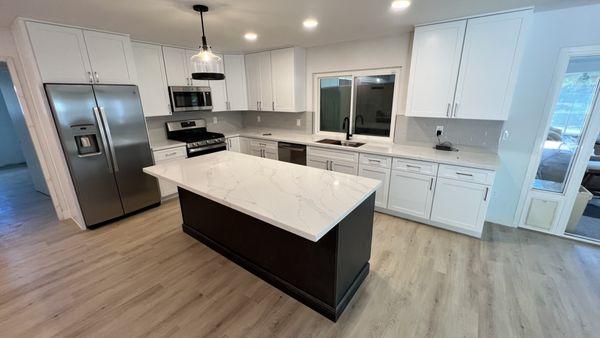 Kitchen remodel with RTA cabinets in San Carlos / Allied Gardens area