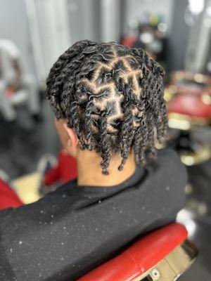 2 strand twist , using tools for fine hair texture