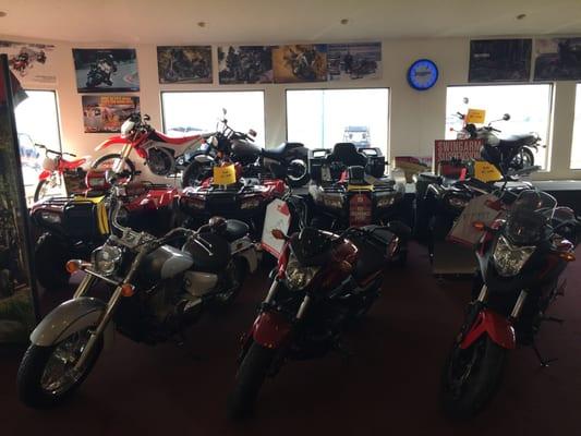 Lots of Honda produces in stock.