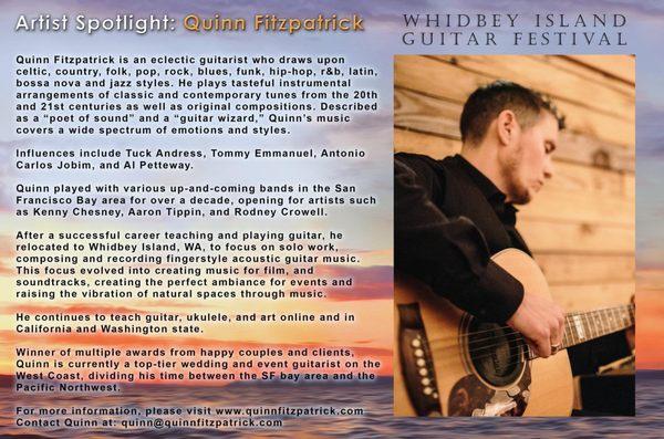 My current bio was featured at the 2022 WI Guitar Festival.