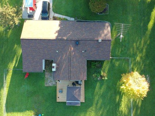 Nice view of a house from above