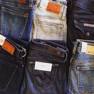 Great denim selection!  Tons of Designers, Styles, and washes!