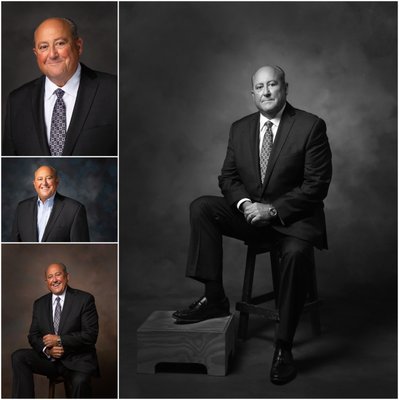 Business owner person branding session Vanity Fair style in studio with background, posing and lighting in Mound Lake Minnetonka portrait.